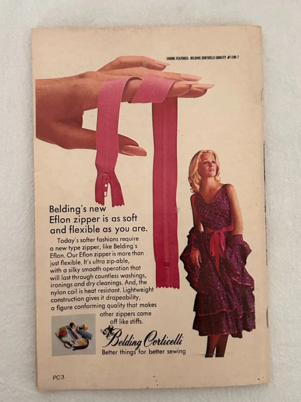 Vintage 1972 Wrights Idea Book of Trims Booklet